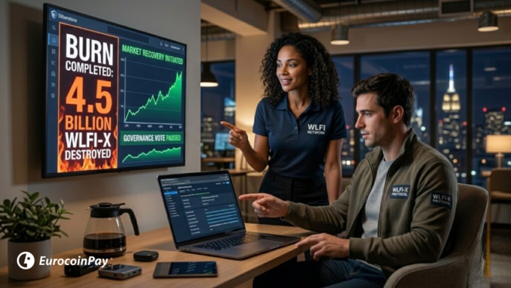Quema de 4.500 millones WLFI