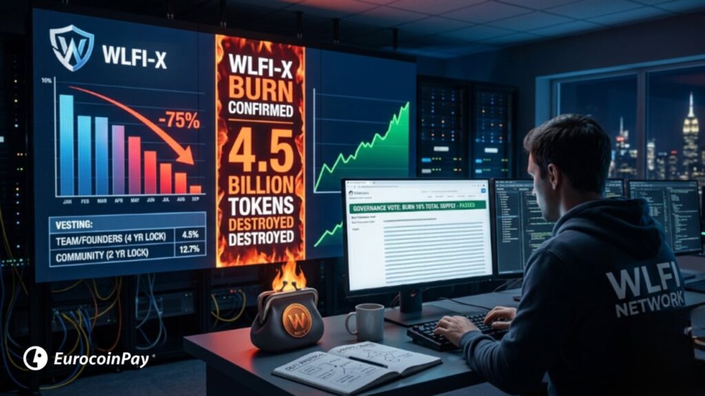 Quema de 4.500 millones WLFI