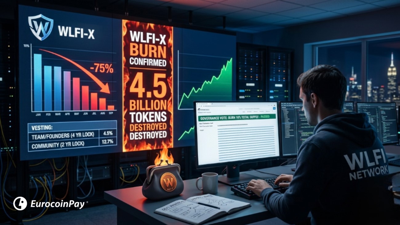 Quema de 4.500 millones WLFI